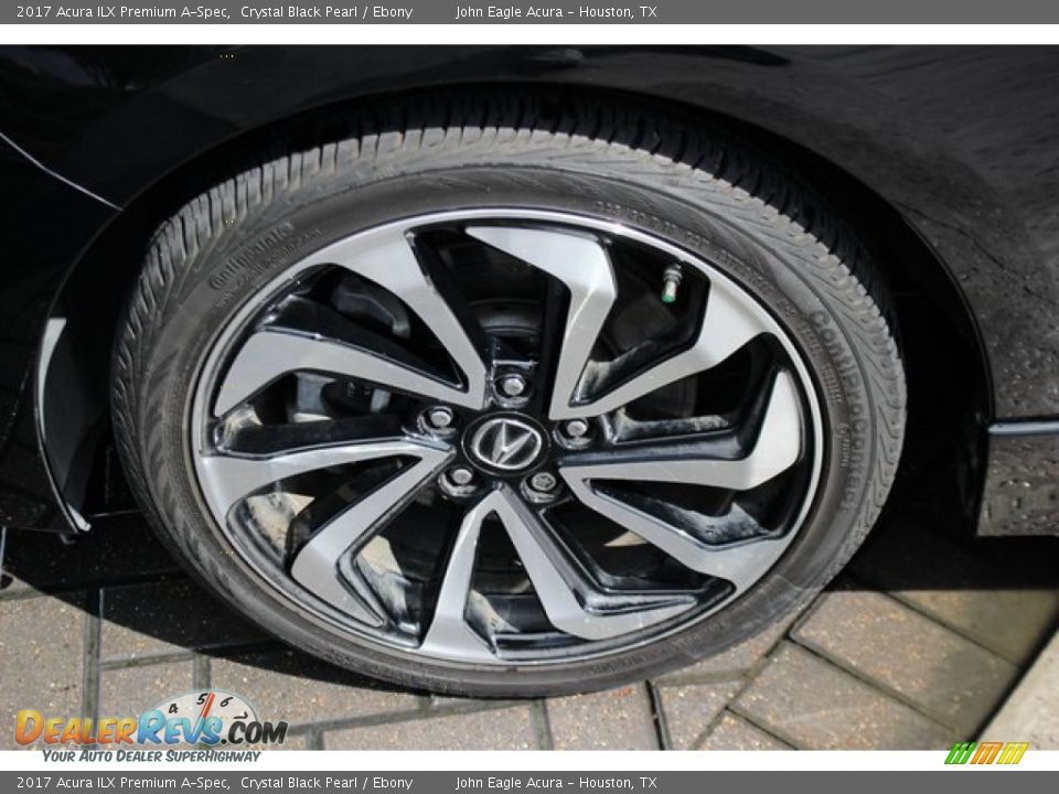 2017 Acura ILX Premium A-Spec Crystal Black Pearl / Ebony Photo #14