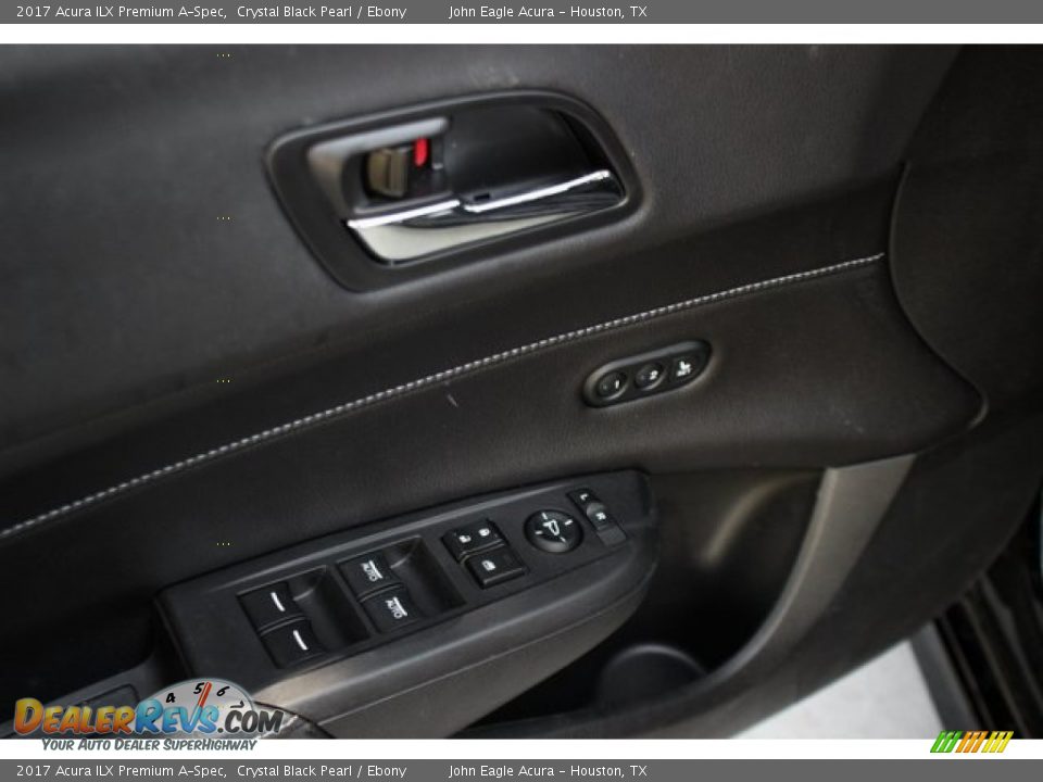 2017 Acura ILX Premium A-Spec Crystal Black Pearl / Ebony Photo #15