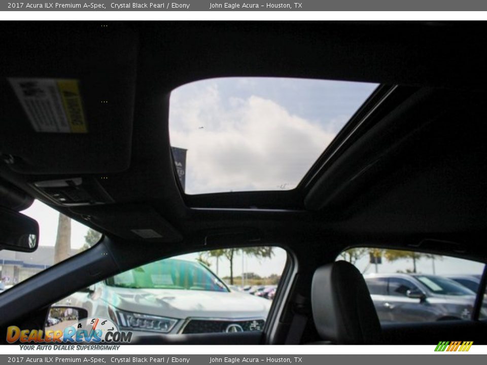 2017 Acura ILX Premium A-Spec Crystal Black Pearl / Ebony Photo #17