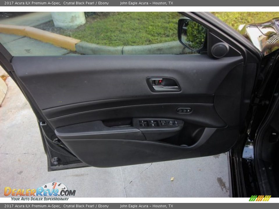 2017 Acura ILX Premium A-Spec Crystal Black Pearl / Ebony Photo #18