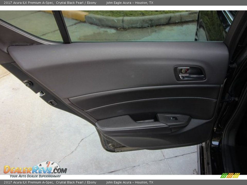 2017 Acura ILX Premium A-Spec Crystal Black Pearl / Ebony Photo #20