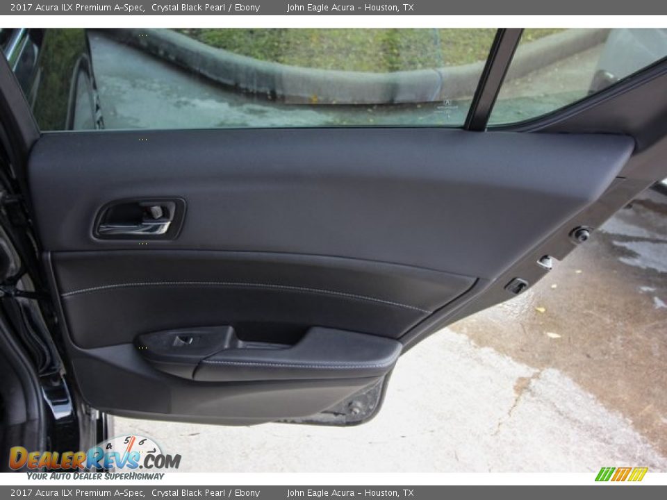 2017 Acura ILX Premium A-Spec Crystal Black Pearl / Ebony Photo #22
