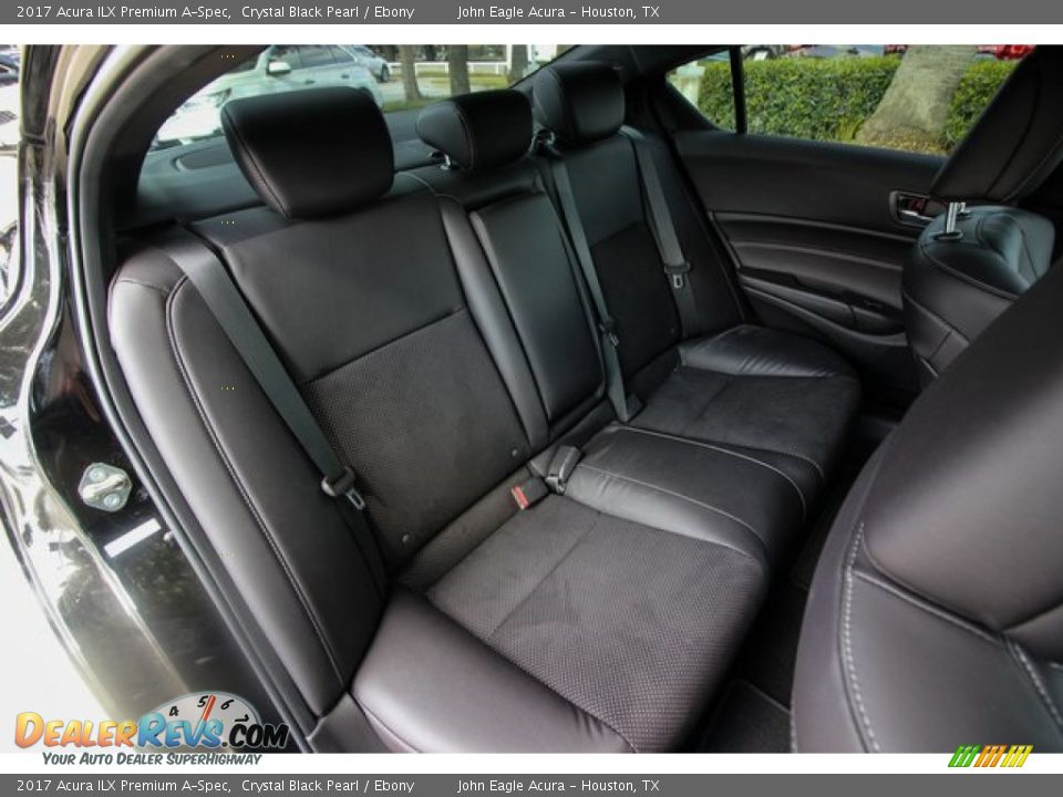 2017 Acura ILX Premium A-Spec Crystal Black Pearl / Ebony Photo #23