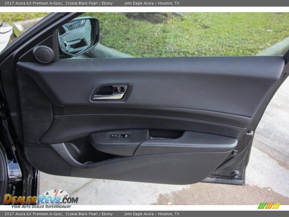2017 Acura ILX Premium A-Spec Crystal Black Pearl / Ebony Photo #24