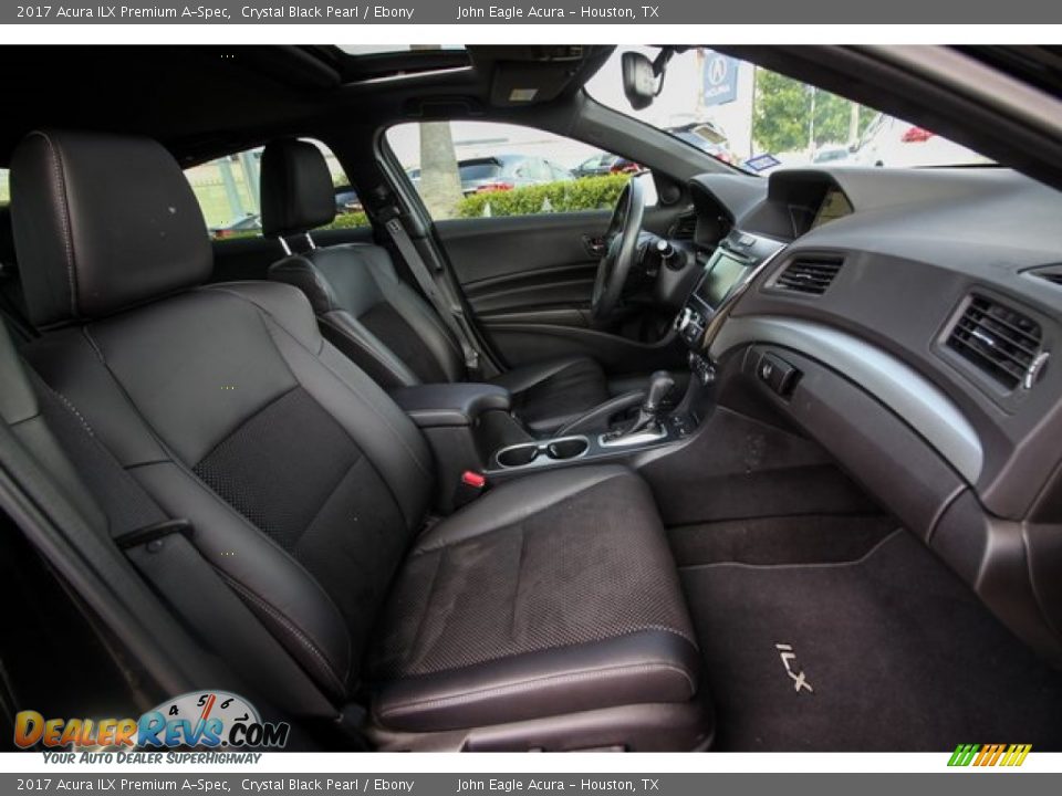 2017 Acura ILX Premium A-Spec Crystal Black Pearl / Ebony Photo #25