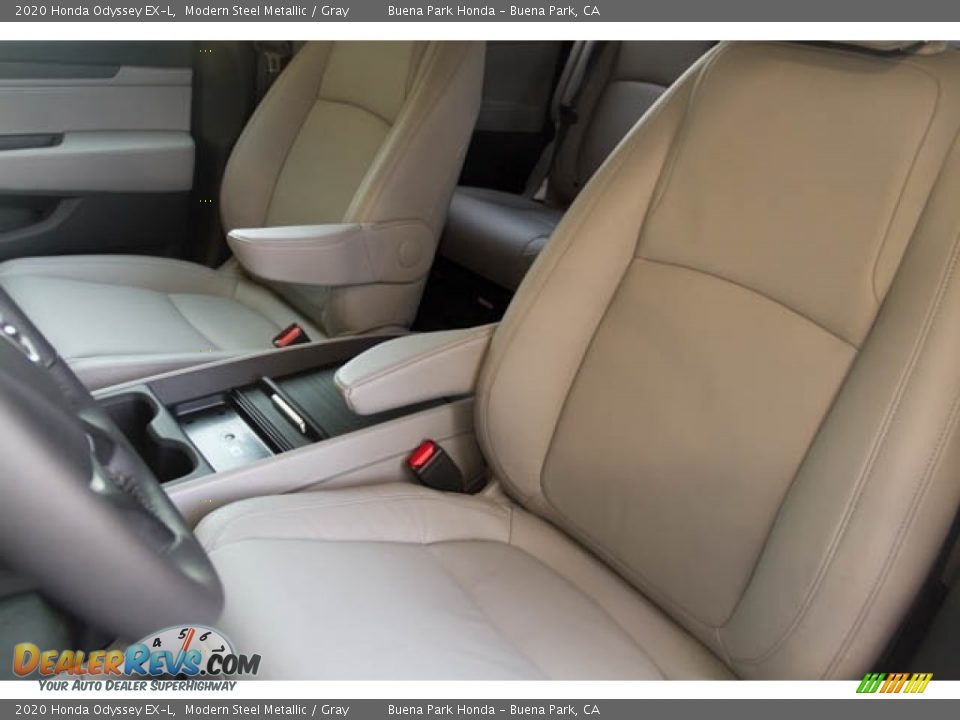 2020 Honda Odyssey EX-L Modern Steel Metallic / Gray Photo #19