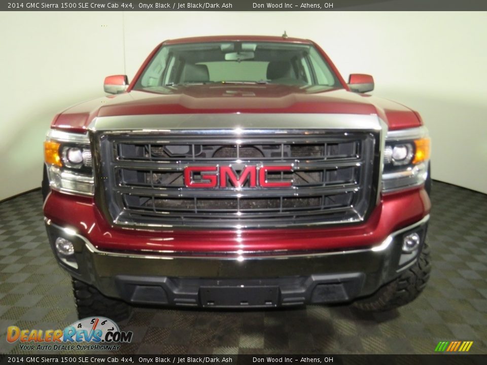 2014 GMC Sierra 1500 SLE Crew Cab 4x4 Onyx Black / Jet Black/Dark Ash Photo #4