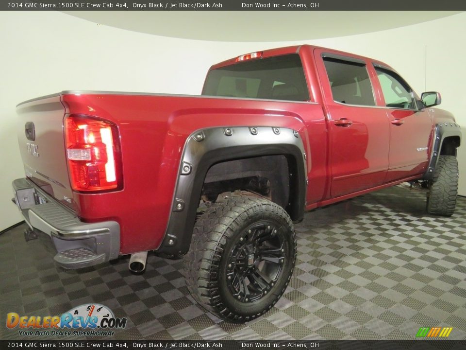 2014 GMC Sierra 1500 SLE Crew Cab 4x4 Onyx Black / Jet Black/Dark Ash Photo #13