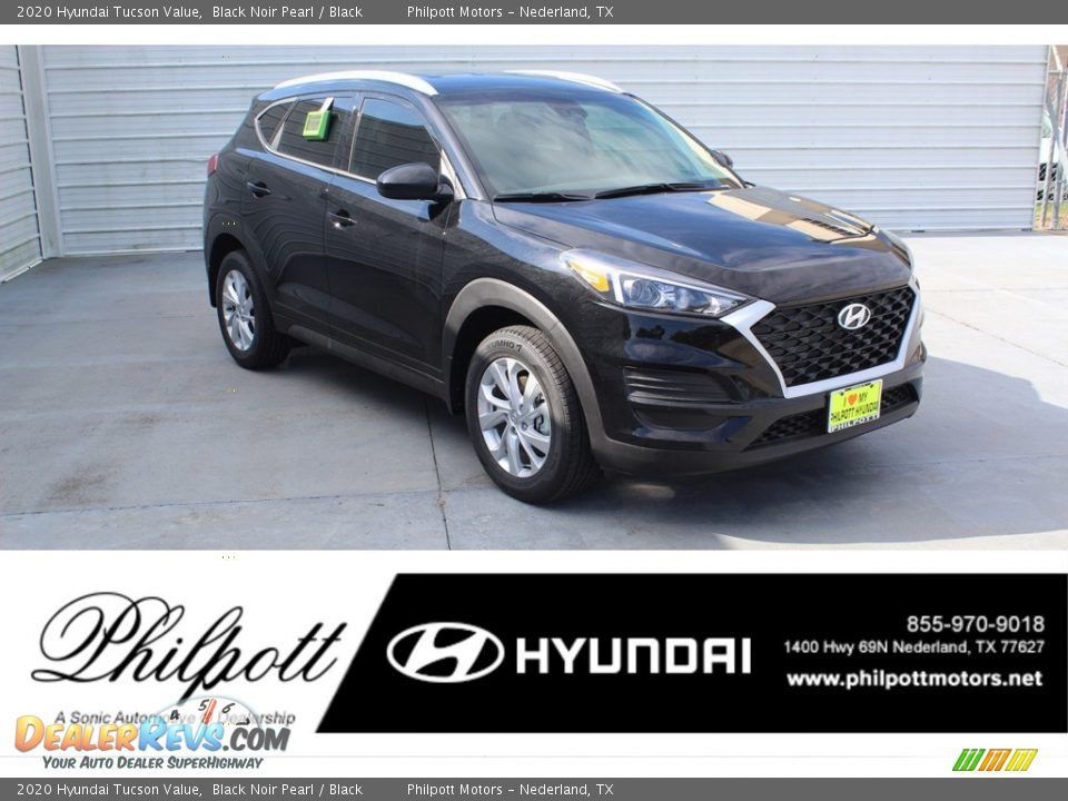 2020 Hyundai Tucson Value Black Noir Pearl / Black Photo #1