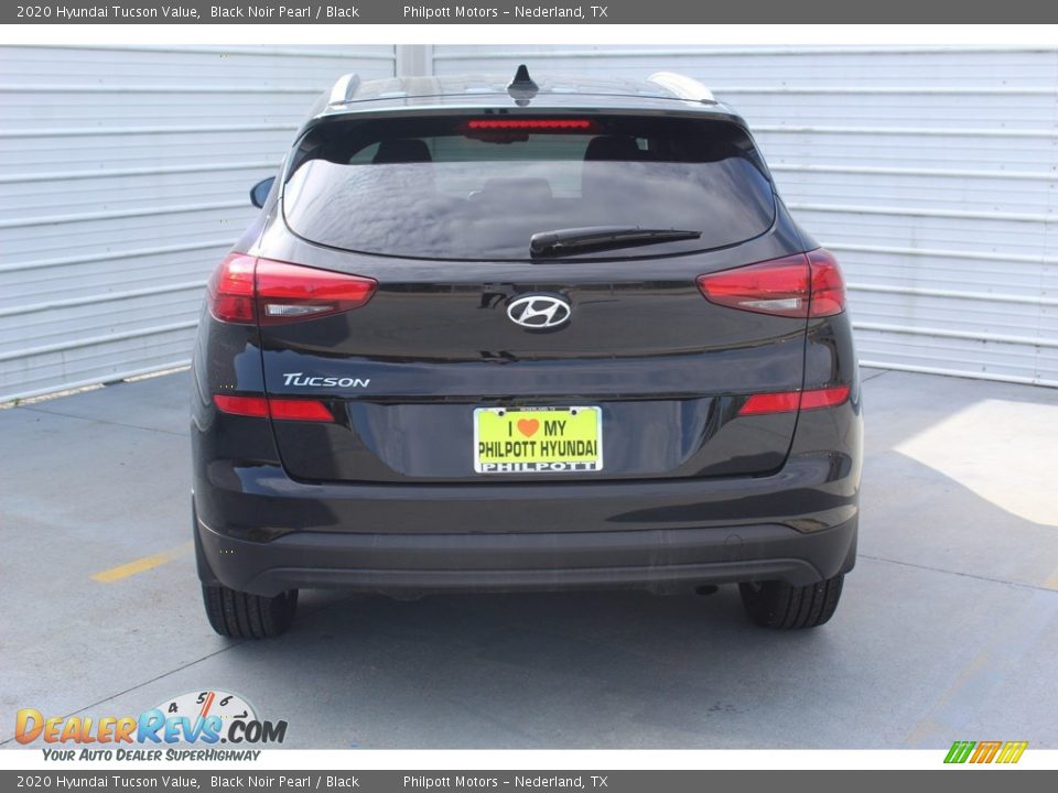 2020 Hyundai Tucson Value Black Noir Pearl / Black Photo #7