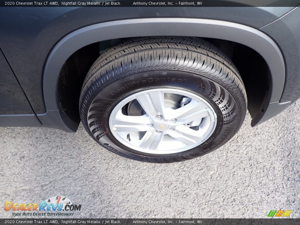2020 Chevrolet Trax LT AWD Nightfall Gray Metallic / Jet Black Photo #2