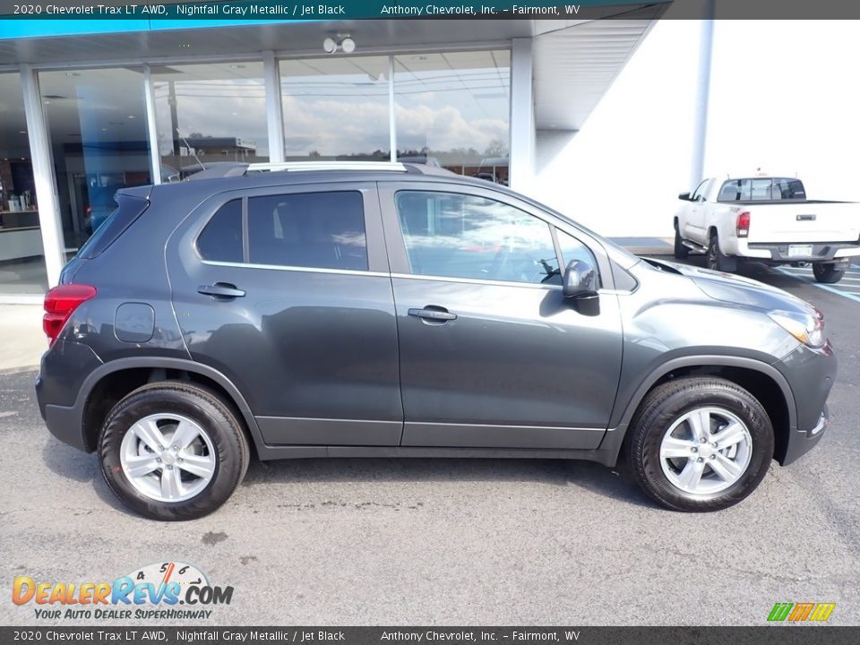 2020 Chevrolet Trax LT AWD Nightfall Gray Metallic / Jet Black Photo #3
