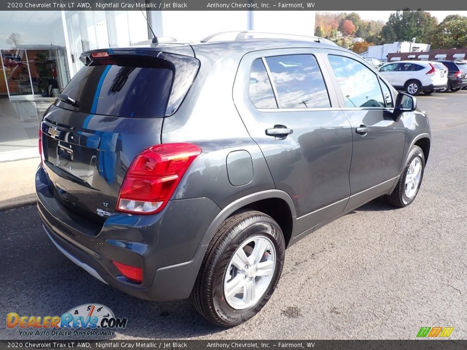 2020 Chevrolet Trax LT AWD Nightfall Gray Metallic / Jet Black Photo #4