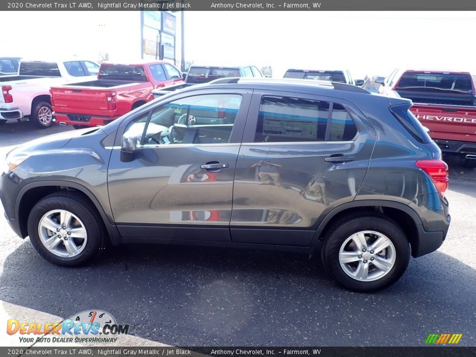 2020 Chevrolet Trax LT AWD Nightfall Gray Metallic / Jet Black Photo #7