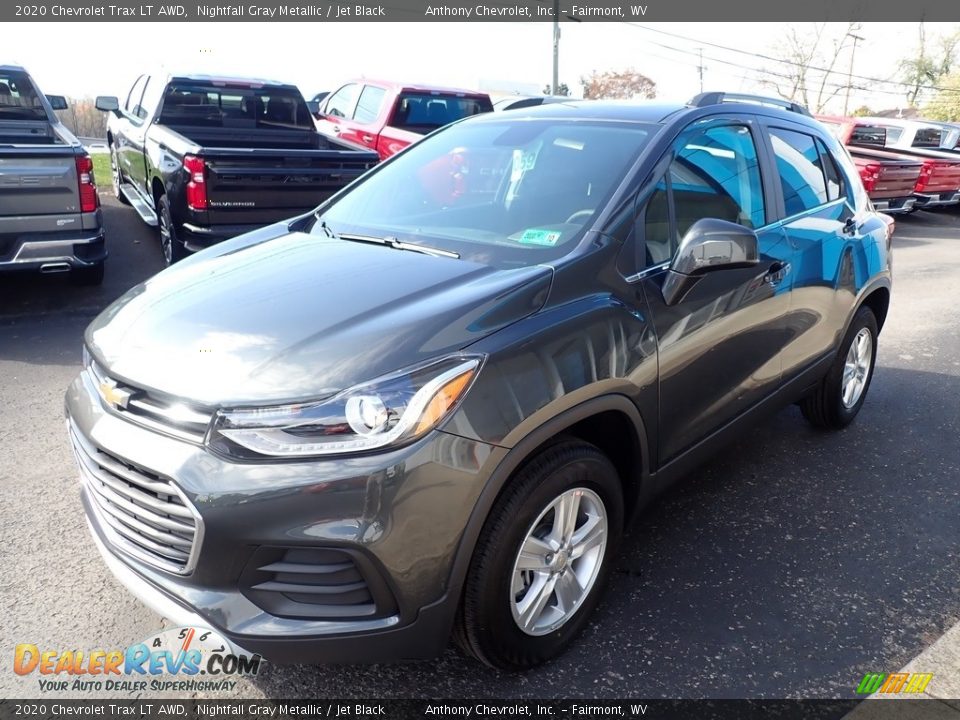 2020 Chevrolet Trax LT AWD Nightfall Gray Metallic / Jet Black Photo #8
