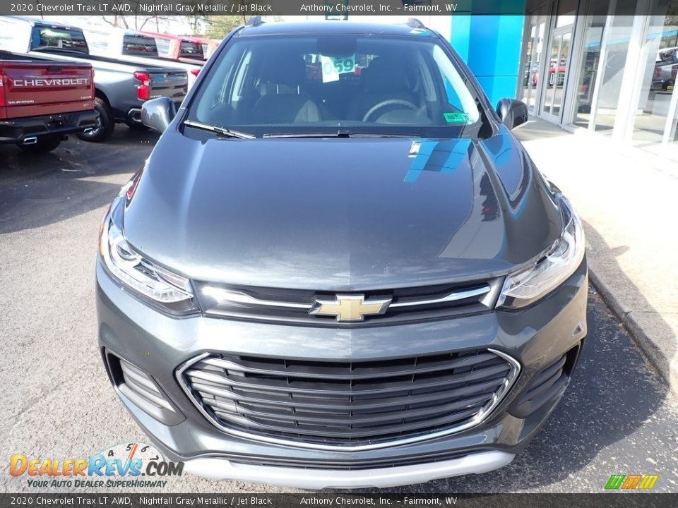 2020 Chevrolet Trax LT AWD Nightfall Gray Metallic / Jet Black Photo #9