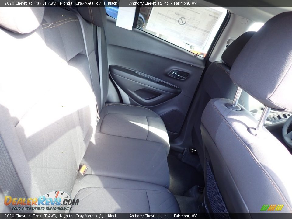 2020 Chevrolet Trax LT AWD Nightfall Gray Metallic / Jet Black Photo #12