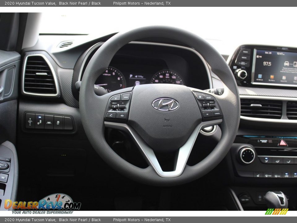 2020 Hyundai Tucson Value Black Noir Pearl / Black Photo #23