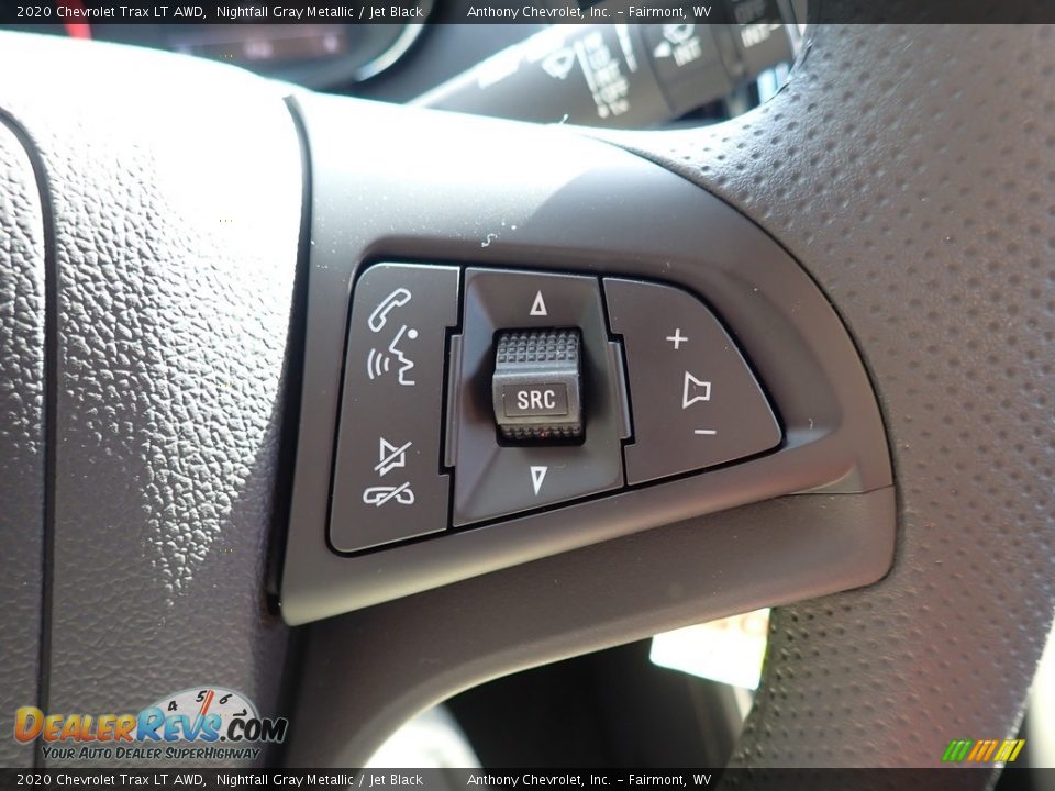 2020 Chevrolet Trax LT AWD Nightfall Gray Metallic / Jet Black Photo #18
