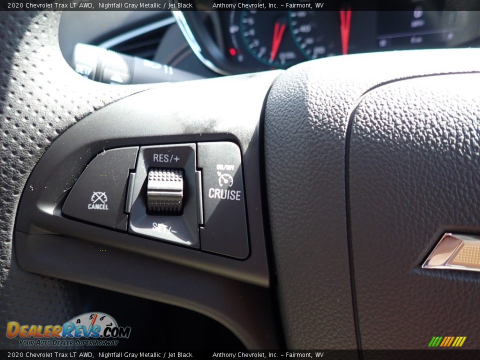 2020 Chevrolet Trax LT AWD Nightfall Gray Metallic / Jet Black Photo #19