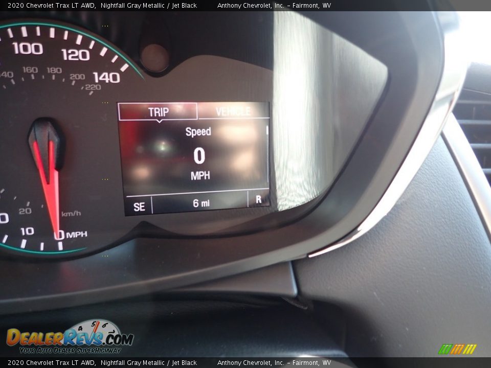 2020 Chevrolet Trax LT AWD Nightfall Gray Metallic / Jet Black Photo #20