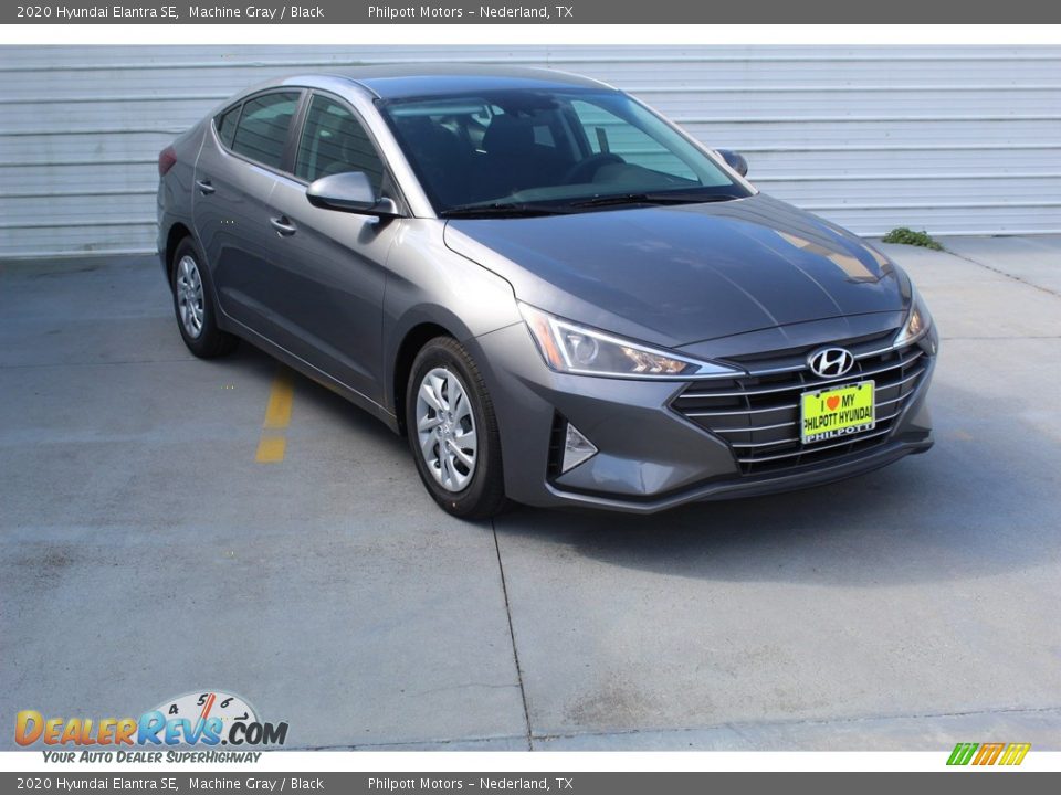 2020 Hyundai Elantra SE Machine Gray / Black Photo #2