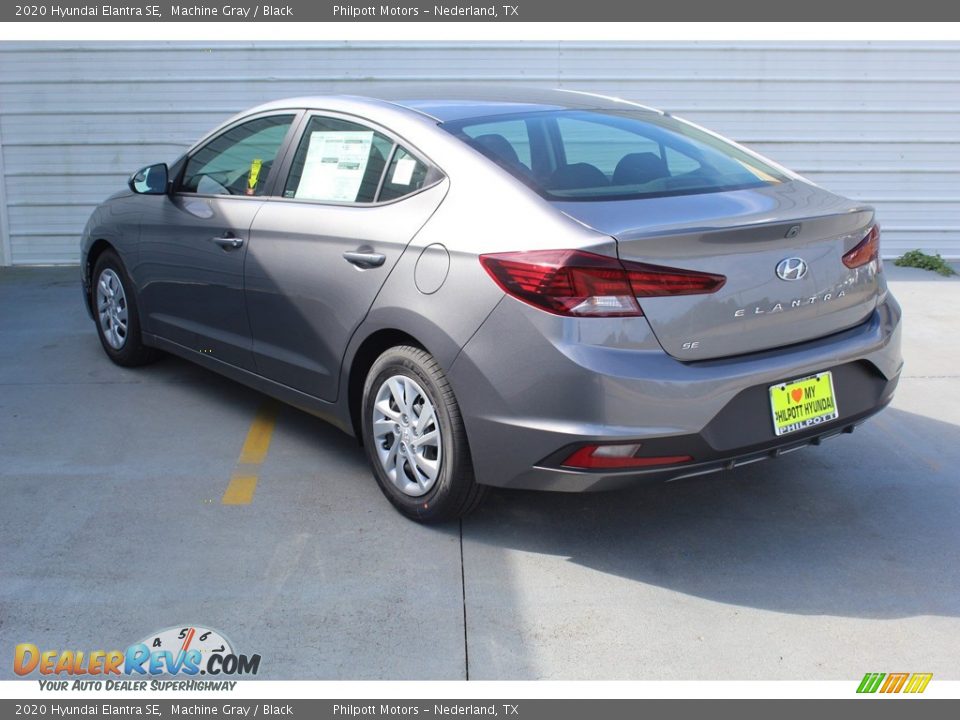 2020 Hyundai Elantra SE Machine Gray / Black Photo #6