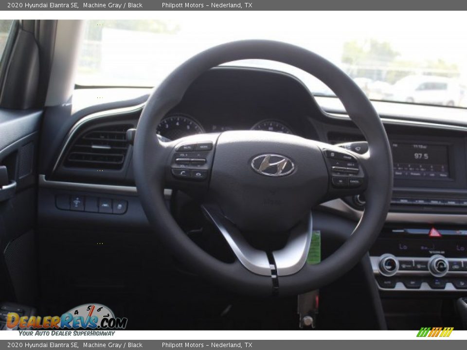 2020 Hyundai Elantra SE Machine Gray / Black Photo #20