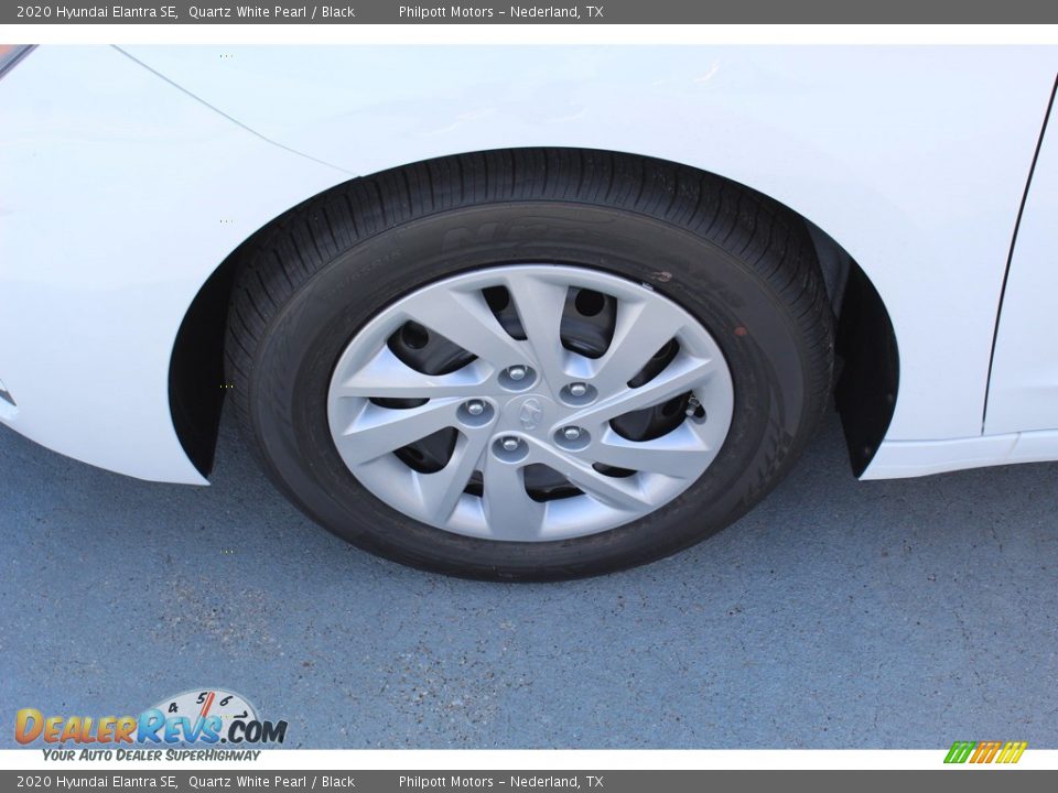 2020 Hyundai Elantra SE Quartz White Pearl / Black Photo #5