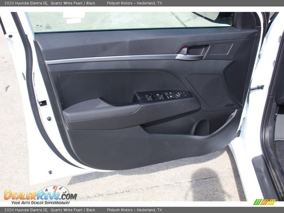 2020 Hyundai Elantra SE Quartz White Pearl / Black Photo #9