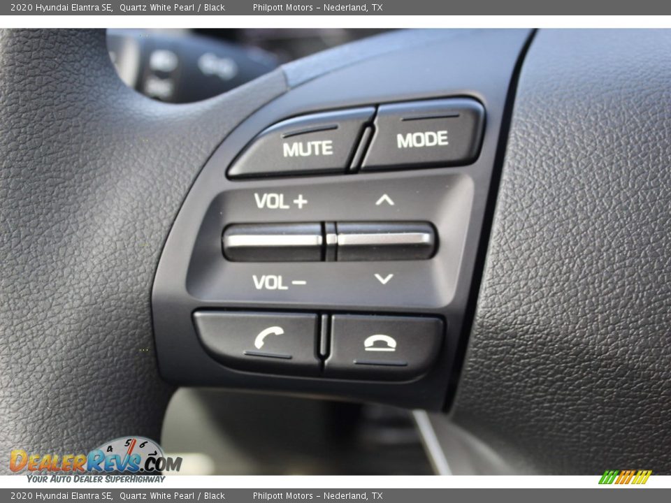 2020 Hyundai Elantra SE Quartz White Pearl / Black Photo #11