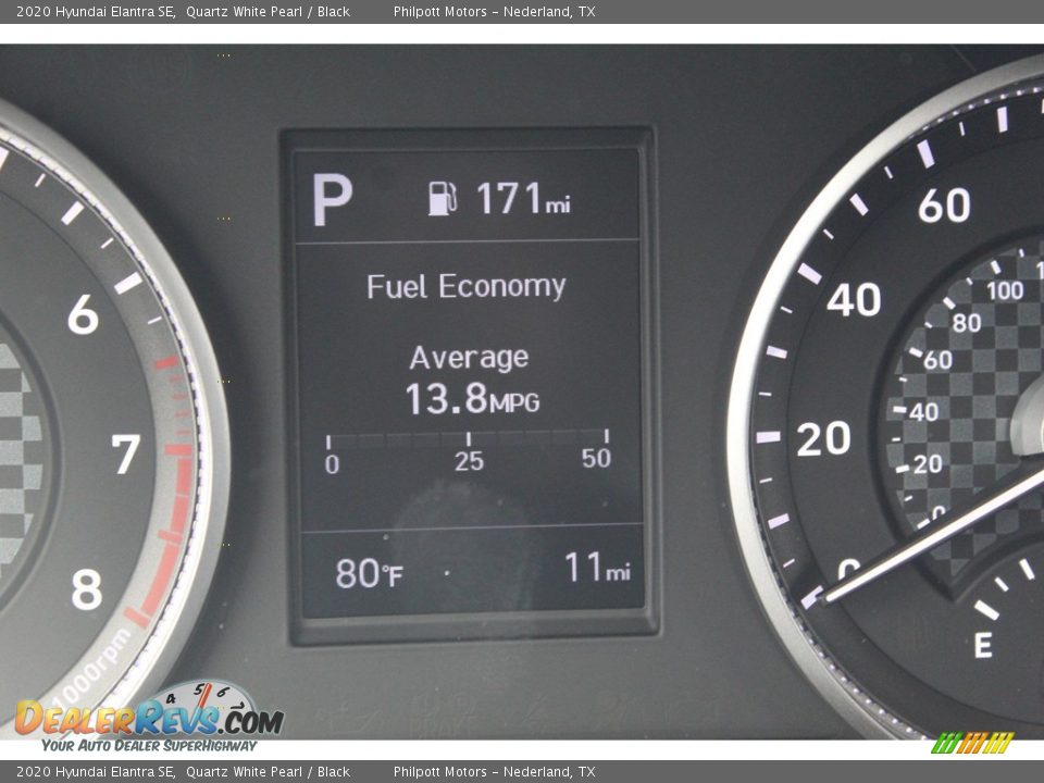 2020 Hyundai Elantra SE Quartz White Pearl / Black Photo #14