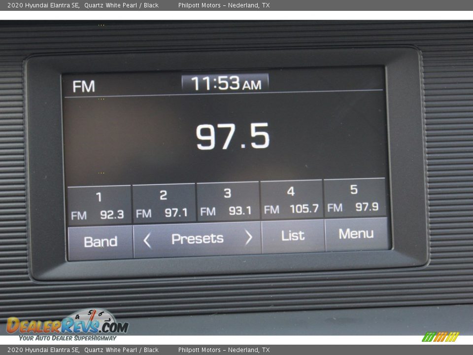 2020 Hyundai Elantra SE Quartz White Pearl / Black Photo #15