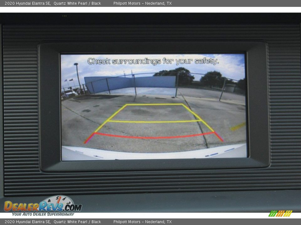 2020 Hyundai Elantra SE Quartz White Pearl / Black Photo #17
