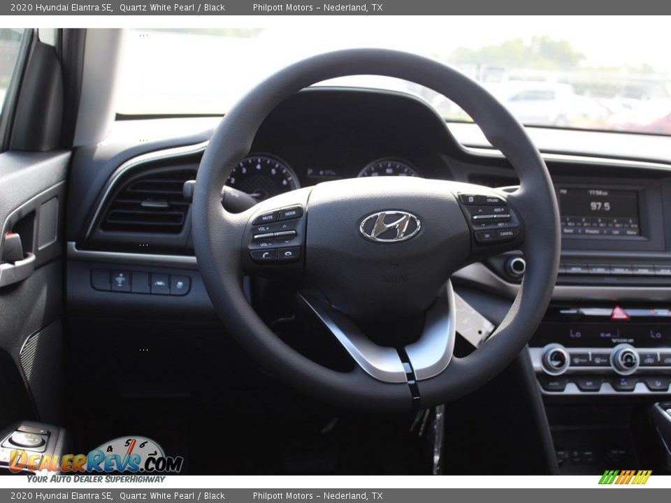 2020 Hyundai Elantra SE Quartz White Pearl / Black Photo #21