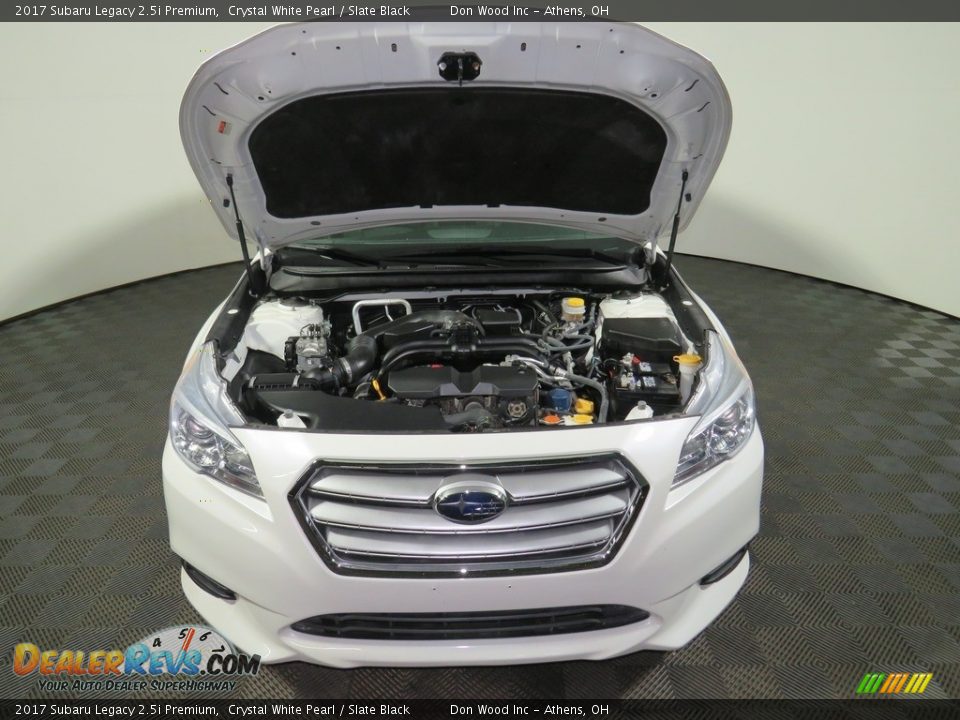 2017 Subaru Legacy 2.5i Premium Crystal White Pearl / Slate Black Photo #5