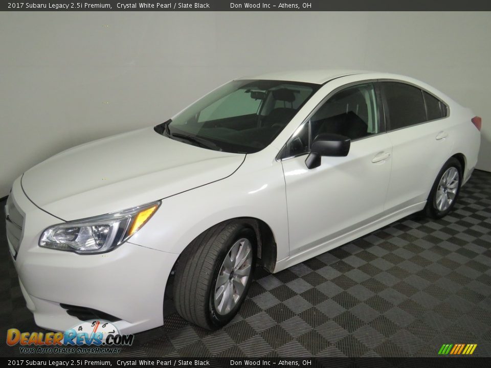 2017 Subaru Legacy 2.5i Premium Crystal White Pearl / Slate Black Photo #7
