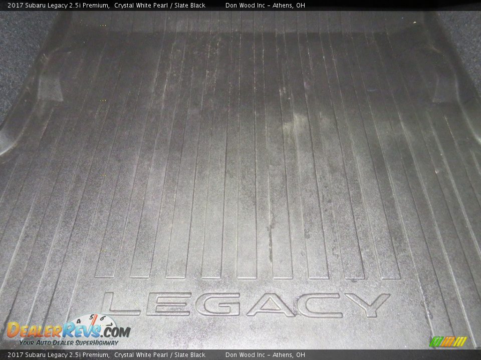 2017 Subaru Legacy 2.5i Premium Crystal White Pearl / Slate Black Photo #13