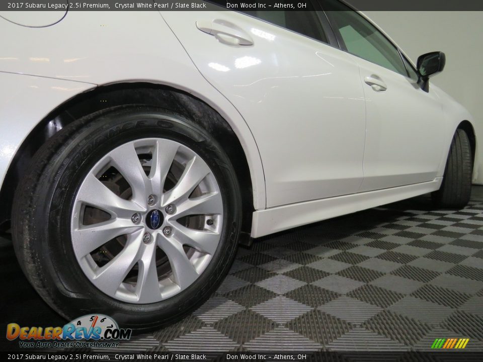 2017 Subaru Legacy 2.5i Premium Crystal White Pearl / Slate Black Photo #15