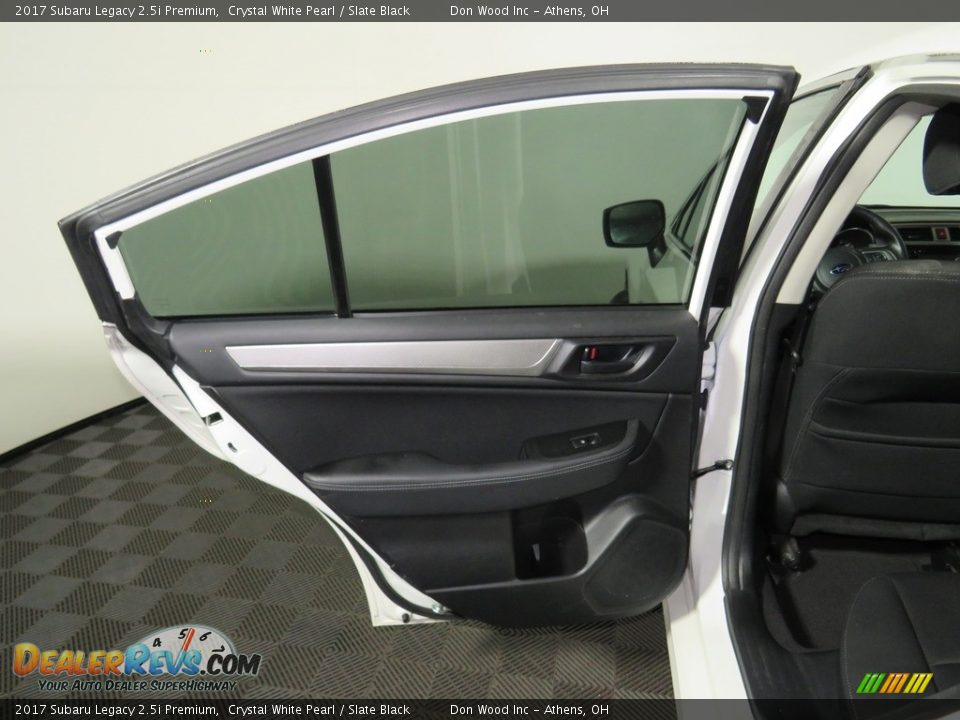 2017 Subaru Legacy 2.5i Premium Crystal White Pearl / Slate Black Photo #20