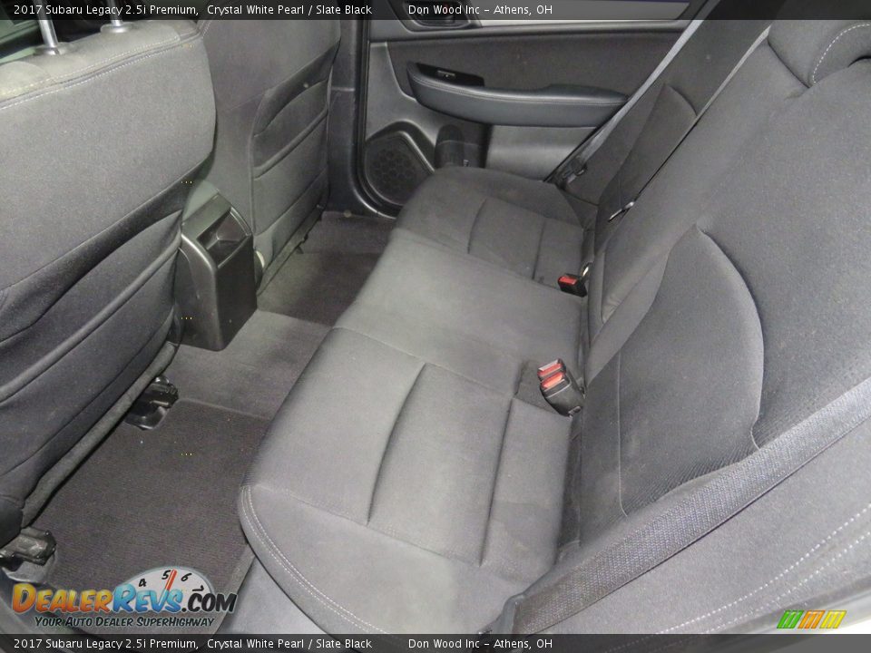 2017 Subaru Legacy 2.5i Premium Crystal White Pearl / Slate Black Photo #21
