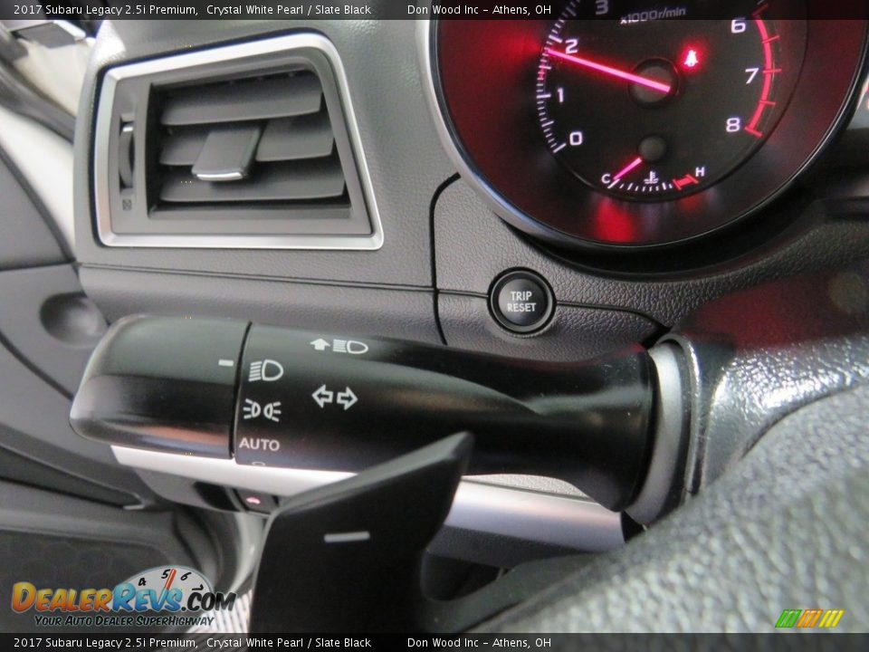 2017 Subaru Legacy 2.5i Premium Crystal White Pearl / Slate Black Photo #29