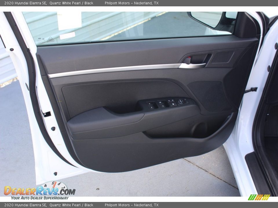 2020 Hyundai Elantra SE Quartz White Pearl / Black Photo #9