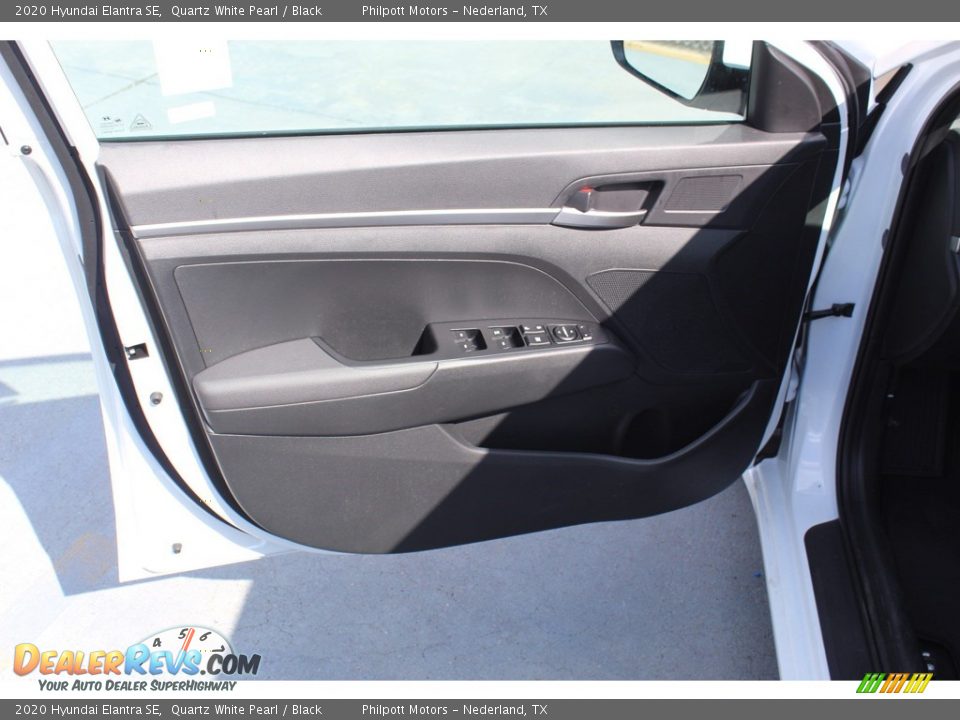 2020 Hyundai Elantra SE Quartz White Pearl / Black Photo #10