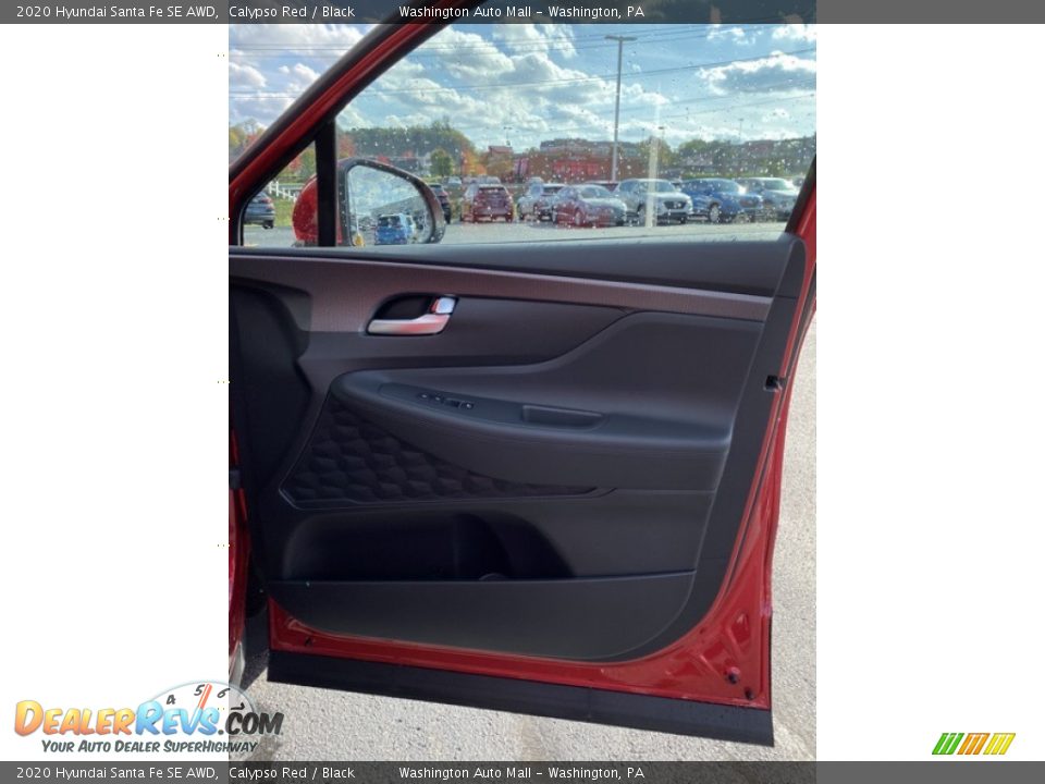 2020 Hyundai Santa Fe SE AWD Calypso Red / Black Photo #27
