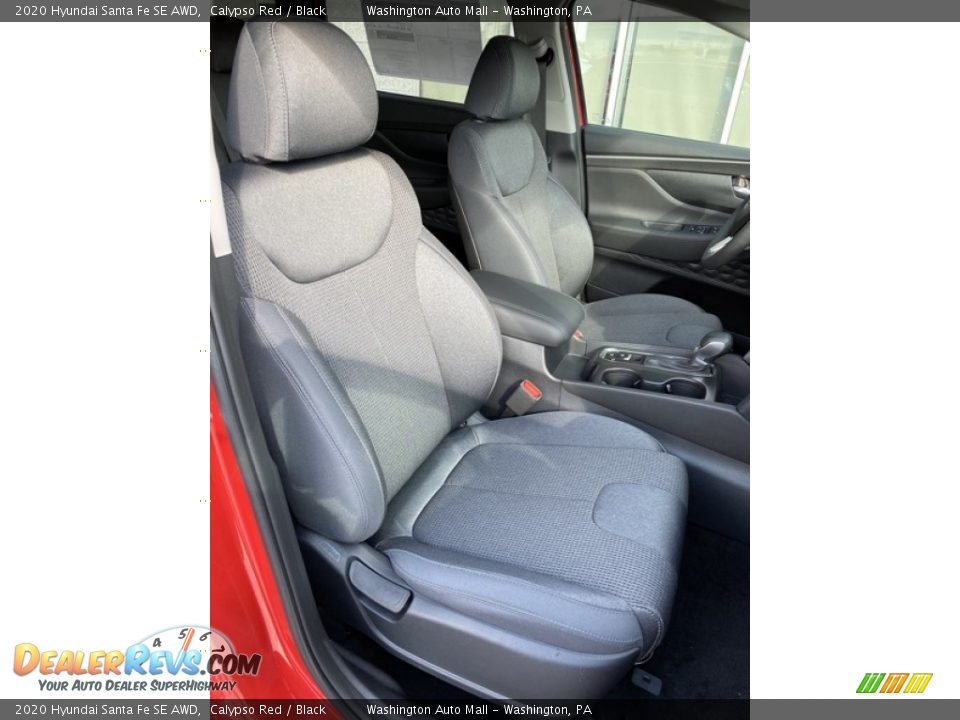 2020 Hyundai Santa Fe SE AWD Calypso Red / Black Photo #28