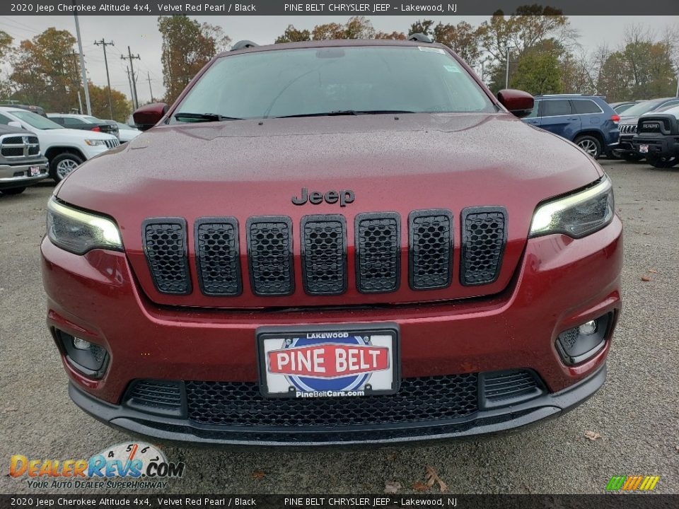 2020 Jeep Cherokee Altitude 4x4 Velvet Red Pearl / Black Photo #2