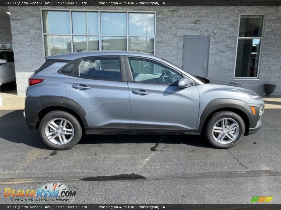 2020 Hyundai Kona SE AWD Sonic Silver / Black Photo #3