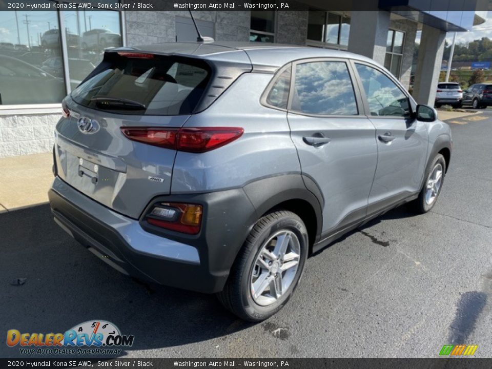 2020 Hyundai Kona SE AWD Sonic Silver / Black Photo #4