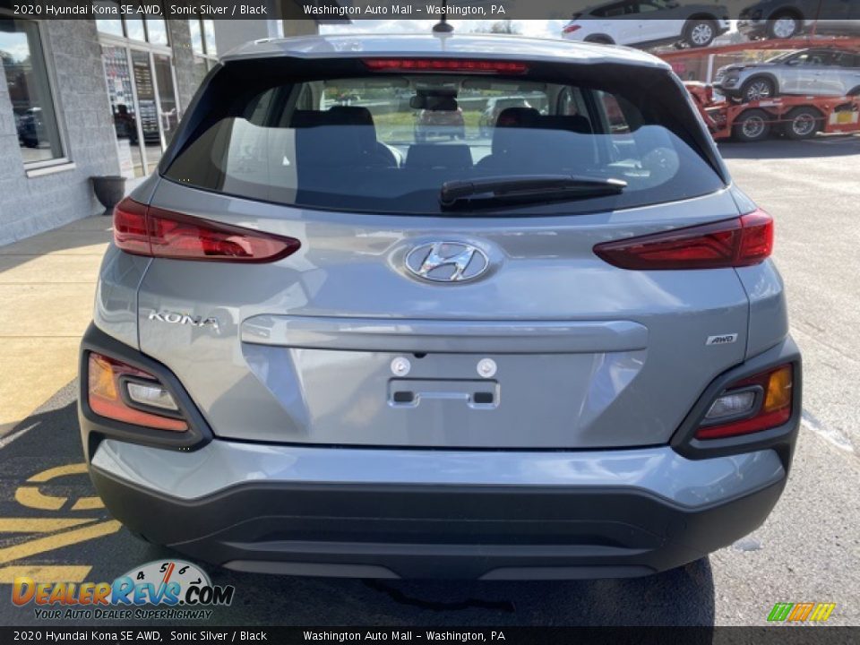 2020 Hyundai Kona SE AWD Sonic Silver / Black Photo #5